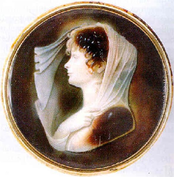 Portrat Der Josephine Bonaparte Oil Painting by Louis Bertin Parant