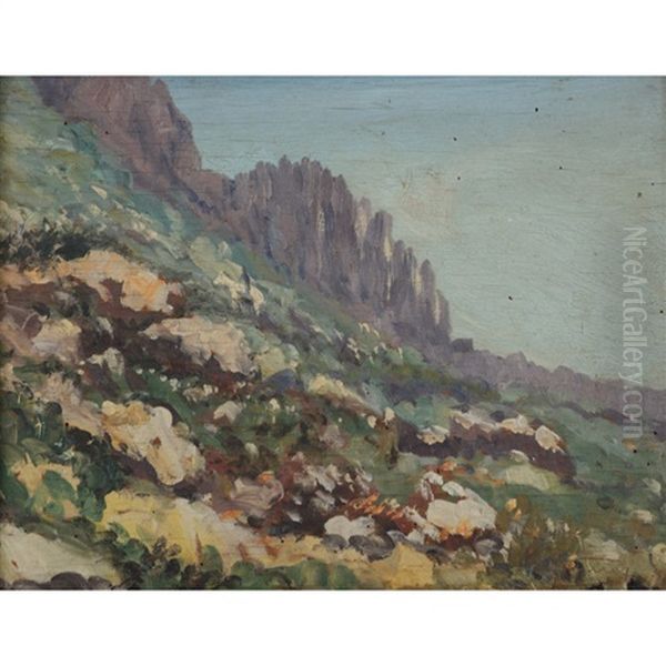 Madonie Oil Painting by Gennaro Pardo