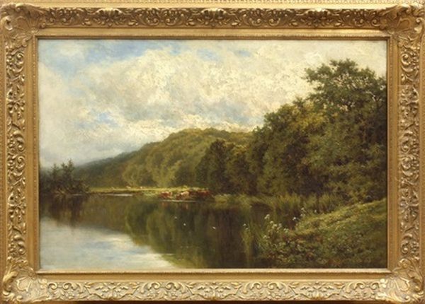 Silent Waters Oil Painting by Henry H. Parker