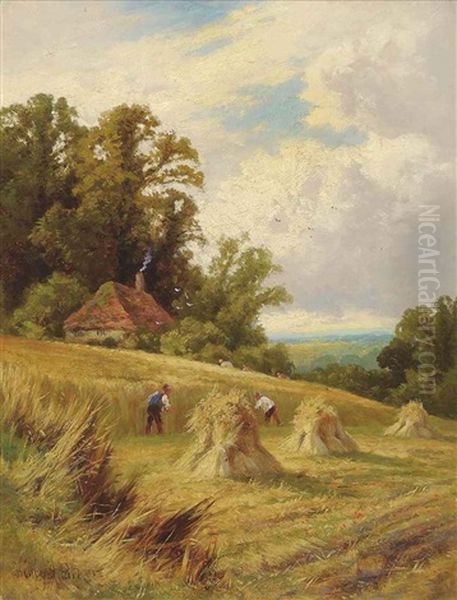 A Sussex Cornfield by Henry H. Parker