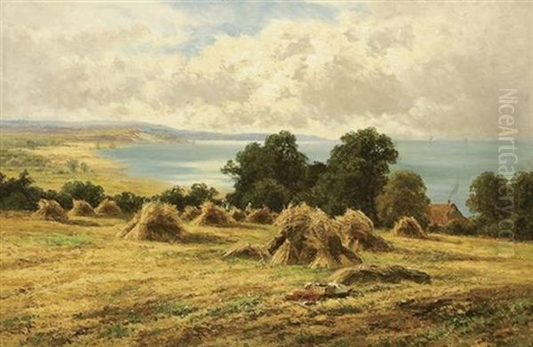 The Sussex Coast Oil Painting by Henry H. Parker