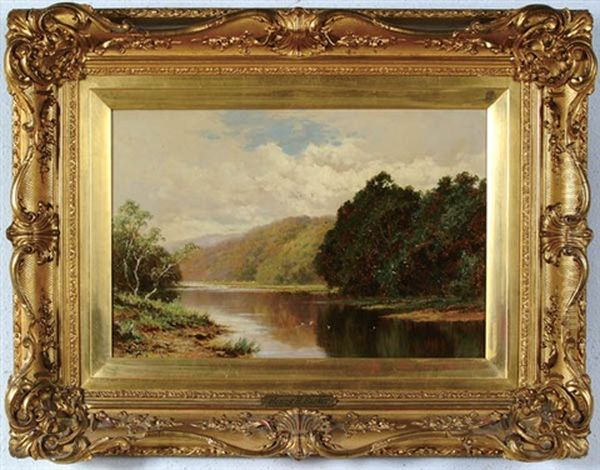 Natures Mirror Oil Painting by Henry H. Parker