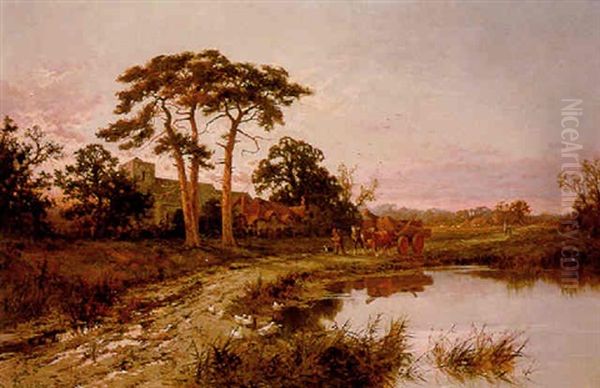 Near Godalming, Surrey by Henry H. Parker