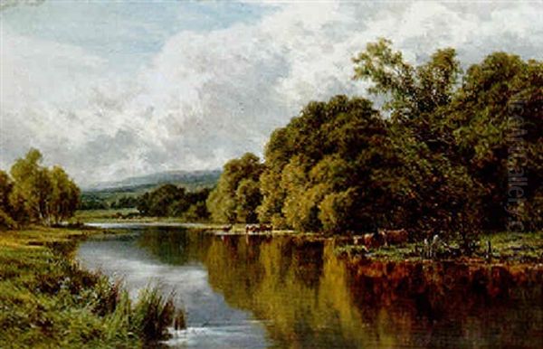 Silent Waters Oil Painting by Henry H. Parker