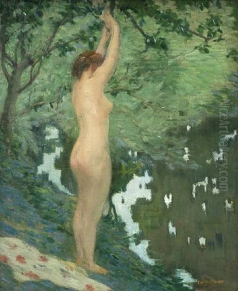 The Quiet Pool Oil Painting by Lawton S. Parker