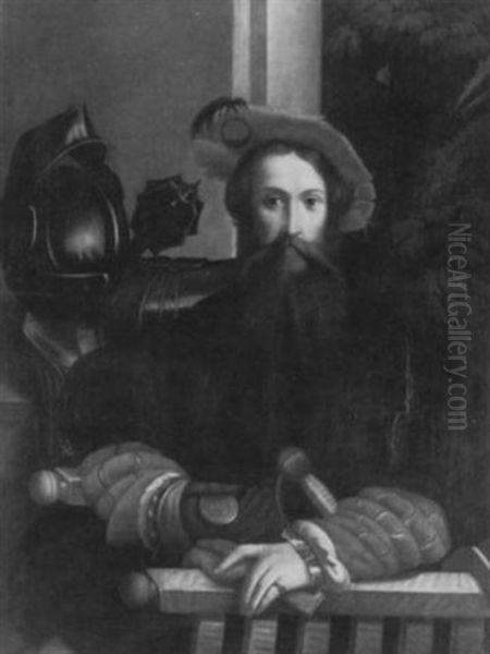 Bildnis Des Gian Galeazzo Sanvitale Oil Painting by  Parmigianino