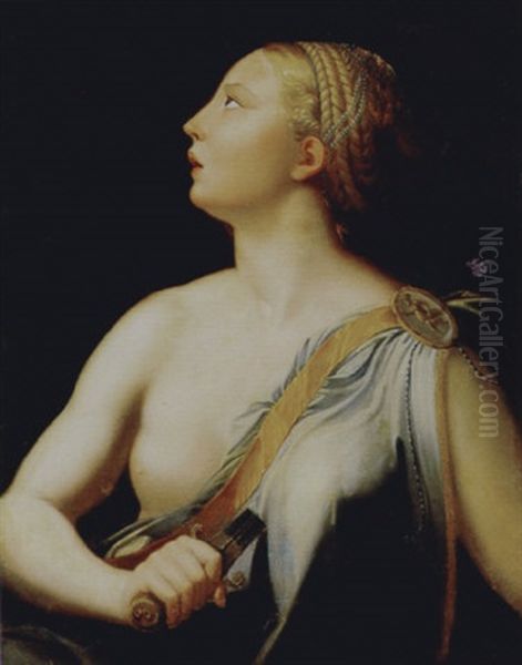 Lucrezia Oil Painting by  Parmigianino