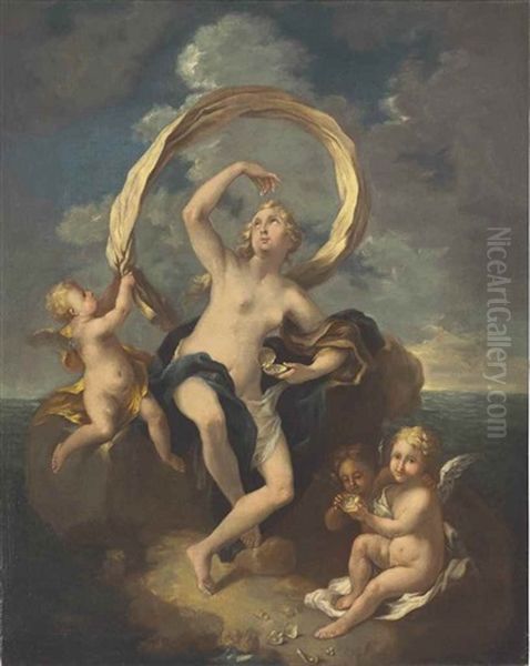 Galatea Oil Painting by  Parmigianino (Michele da Parma)