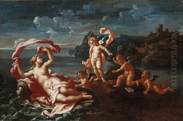 Der Triumph Der Venus Oil Painting by  Parmigianino (Michele da Parma)