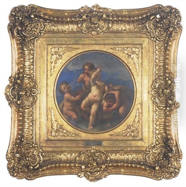 An Allegory Of Earth (+ Companion Painting Of An Allegory Of Air, Irgr; 2 Works) Oil Painting by  Parmigianino (Michele da Parma)