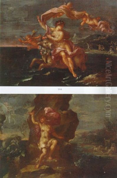 Perseus And Andromeda Oil Painting by  Parmigianino (Michele da Parma)