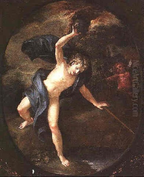 Narcissus Oil Painting by  Parmigianino (Michele da Parma)