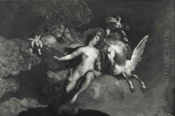 Aurora And Pegasus Oil Painting by  Parmigianino (Michele da Parma)