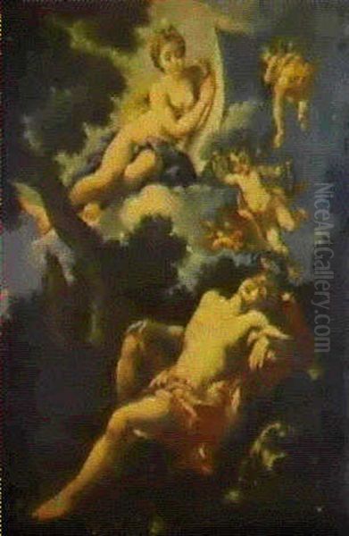 Diane Et Endymion Oil Painting by  Parmigianino (Michele da Parma)