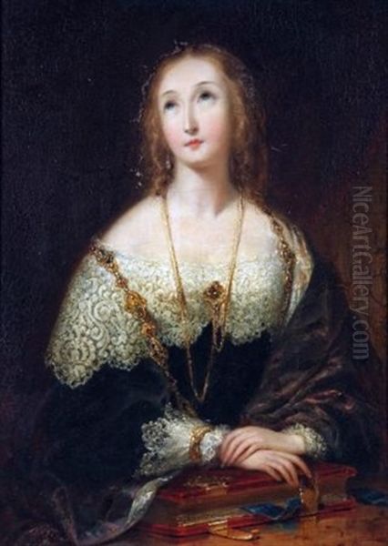 Mary Magdalene Oil Painting by Edmond Thomas Parris