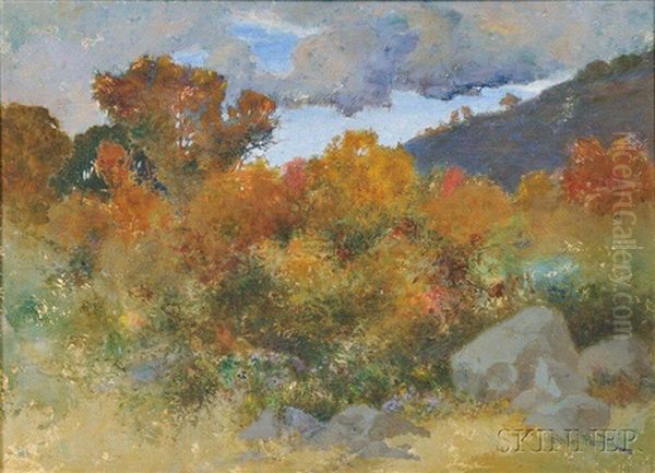 Autumn Vista Oil Painting by Stephen Parrish