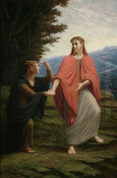 The Resurrection Oil Painting by Rudolf Blind