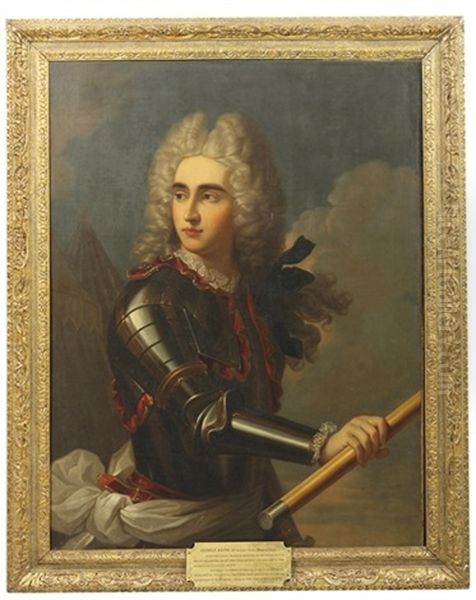 Portrait Of George Keith, 10th Earl Marischal (1692-1778) Oil Painting by Pierre Parrocel