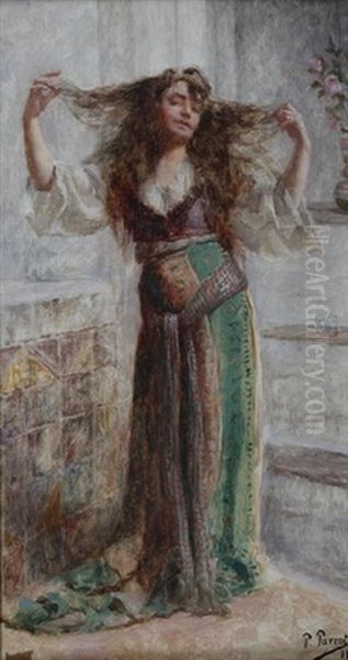 Danseuse Orientale Oil Painting by Philippe Parrot