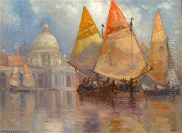 Color, Venice Oil Painting by Arthur Wilde Parsons