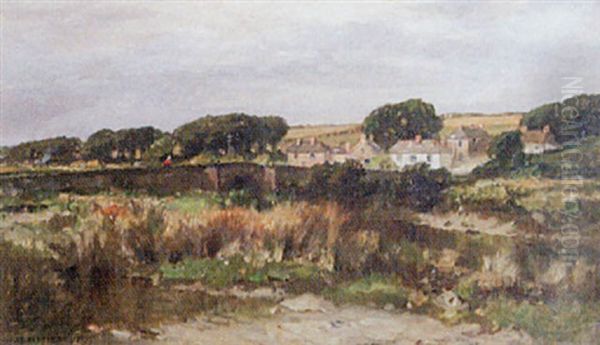 The Bridge To The Village Oil Painting by Arthur Wilde Parsons