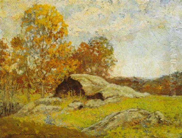 Autumn Landscape Oil Painting by Sheldon Parsons