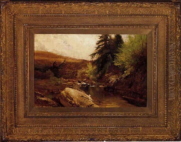 Spring Brook And Pasture, Arkville, New York by Arthur Parton