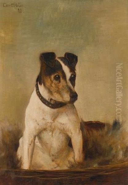 Good Boy Oil Painting by Ernest Parton