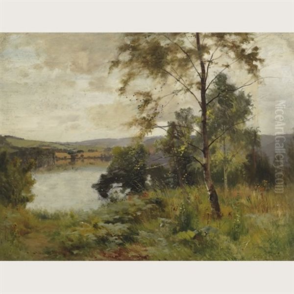 Lake Windermere Oil Painting by Ernest Parton