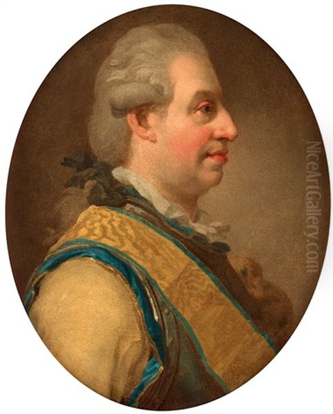 Claes Julius Ekeblad (1742-1808) Oil Painting by Lorenz Pasch the Younger