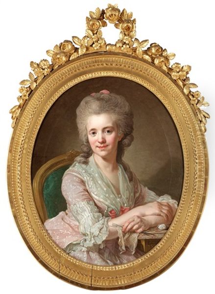 Eva Katarina Swedenstierna Oil Painting by Lorenz Pasch the Younger