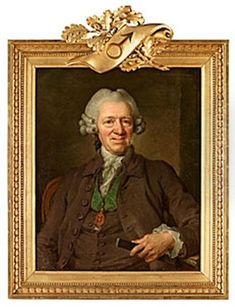 Jacob Ramsell Oil Painting by Lorenz Pasch the Younger