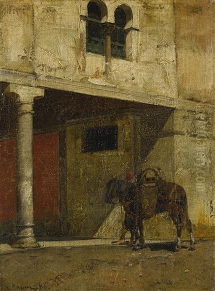 The Passageway Oil Painting by Alberto Pasini