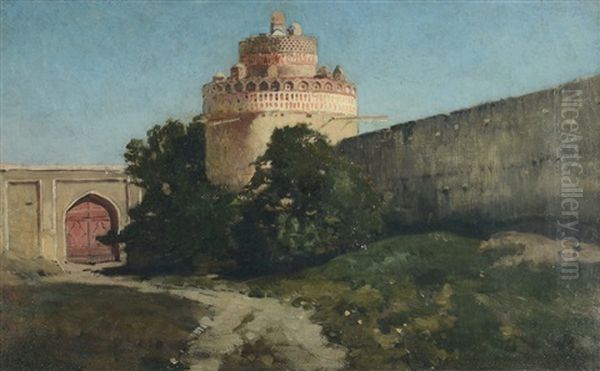 Fortificazione Oil Painting by Alberto Pasini