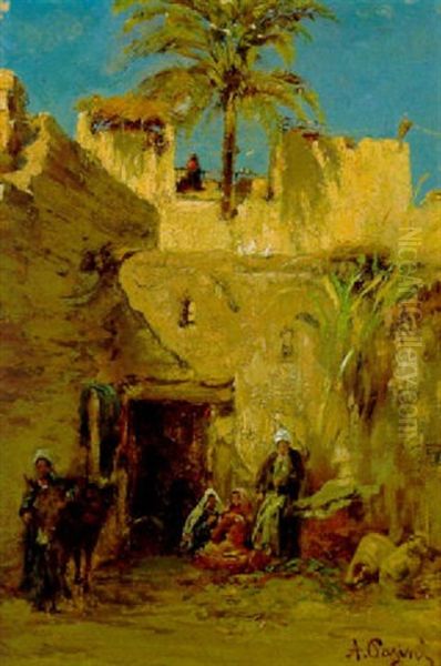 Szene Aus Dem Orient Oil Painting by Alberto Pasini