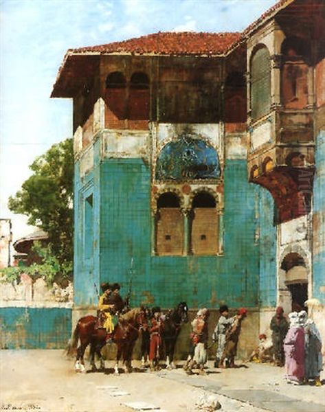 I Prigionieri Oil Painting by Alberto Pasini