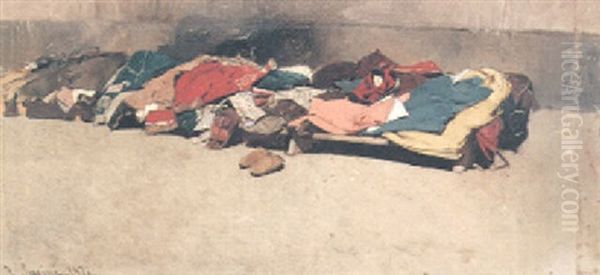 Mercato Oil Painting by Alberto Pasini