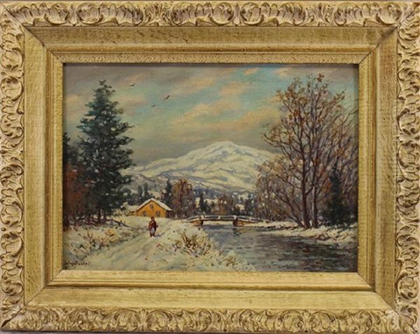 Winter Landscape by William Frederick Paskell