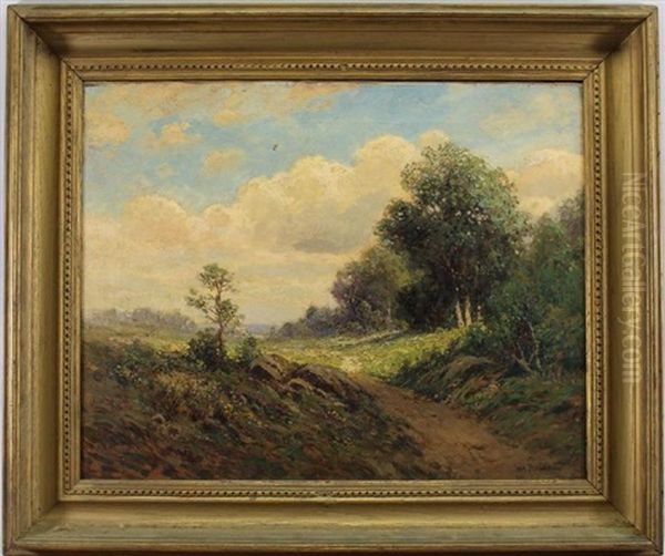 Sun Dappled Landscape by William Frederick Paskell