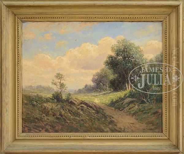 Sundappled Landscape by William Frederick Paskell