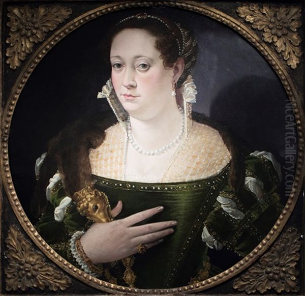 Ritratto Di Giovane Donna Oil Painting by Bartolomeo Passarotti