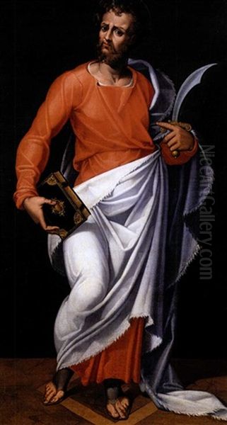 San Bartolomeo Oil Painting by Bartolomeo Passarotti