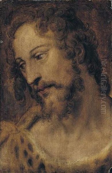 Saint John The Baptist Oil Painting by Bartolomeo Passarotti