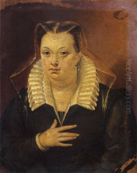 Ritratto Di Nobildonna by Bartolomeo Passarotti