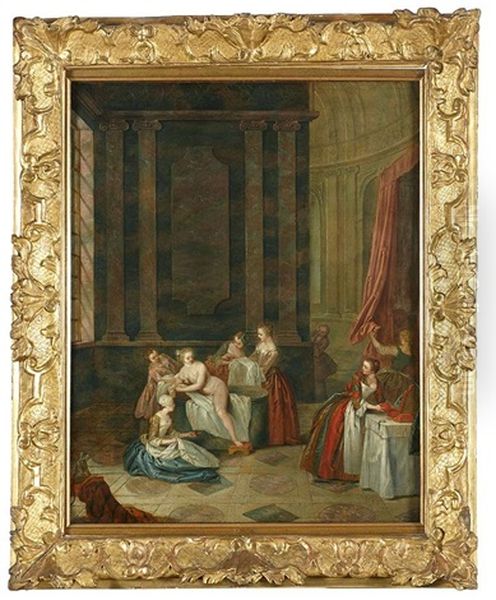 Le Plaisir D'ete Oil Painting by Jean-Baptiste Pater