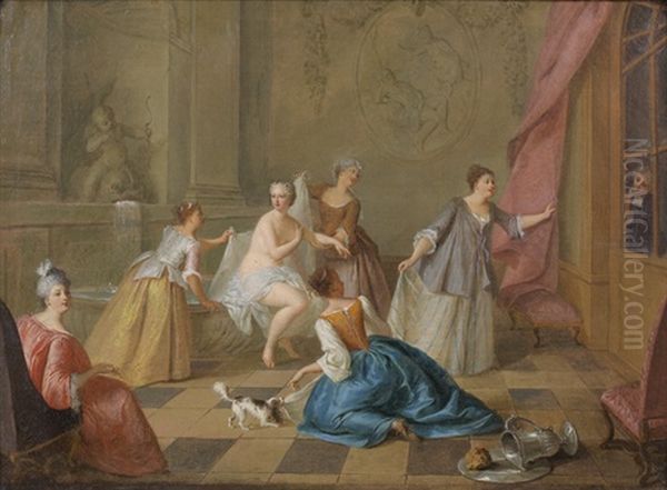 Le Plaisir De L'ete Oil Painting by Jean-Baptiste Pater