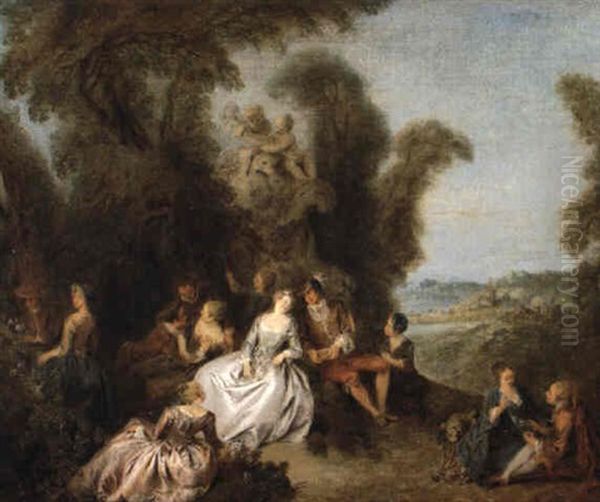 Fete Champetre by Jean-Baptiste Pater