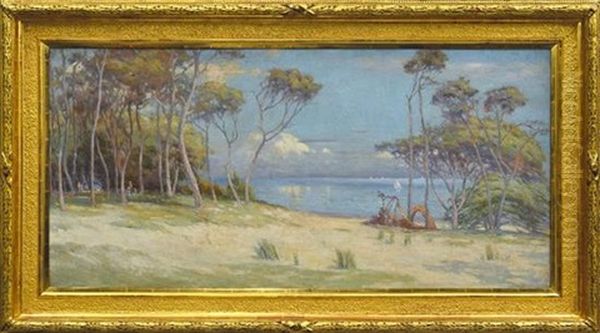 Rickett's Point, Victoria Oil Painting by John Ford Paterson