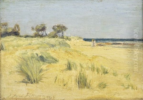 On The Foreshore Oil Painting by John Ford Paterson