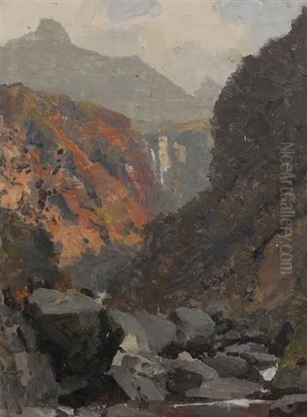 Glen Brittle, Isle Of Skye Oil Painting by James Paterson